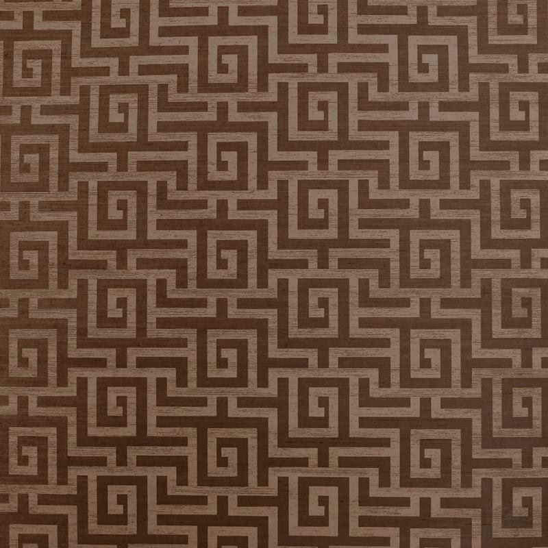 Clarence House Wallpaper 6877-3 Labyrinth (wp) Sable