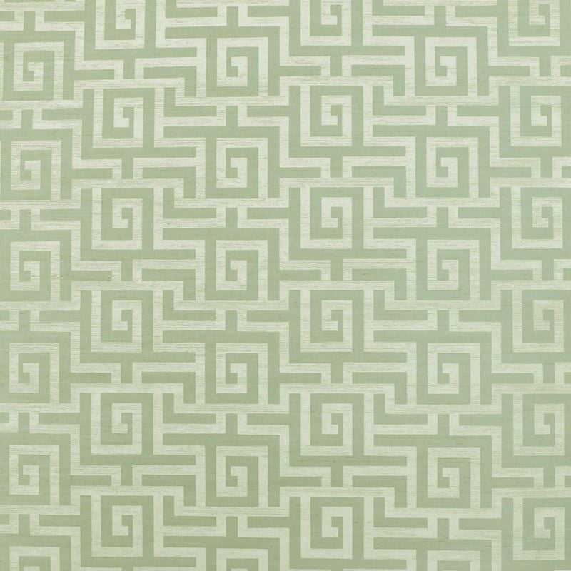 Clarence House Wallpaper 6877-4 Labyrinth (wp) Herb
