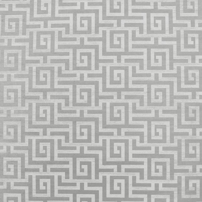 Clarence House Wallpaper 6877-6 Labyrinth (wp) Greystone