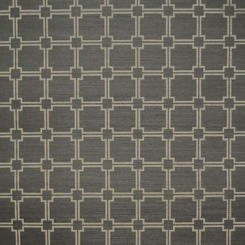 Clarence House Wallpaper 6879-7 Edo Dark Grey