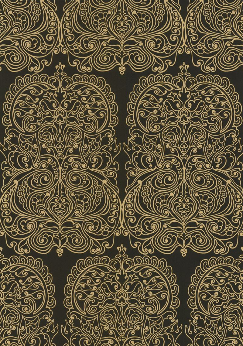 Cole & Son Wallpaper 69/2105.CS Alpana Gold/Onyx