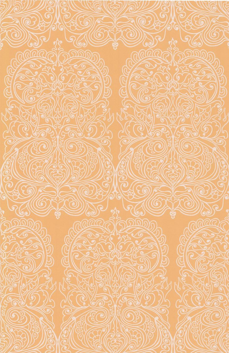Cole & Son Wallpaper 69/2108.CS Alpana White/Goldenrod