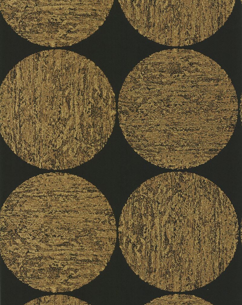 Cole & Son Wallpaper 69/5119.CS Luna Gold/Onyx
