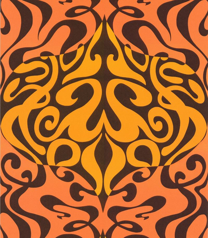 Cole & Son Wallpaper 69/7126.CS Woodstock Orange