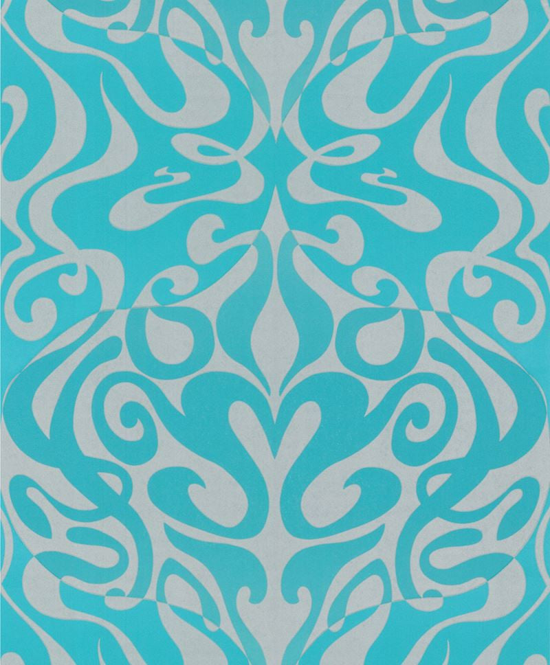 Cole & Son Wallpaper 69/7128.CS Woodstock Aqua