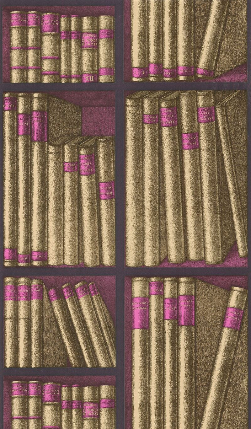 Cole & Son Wallpaper 77/11041.CS Ex Libris Gold