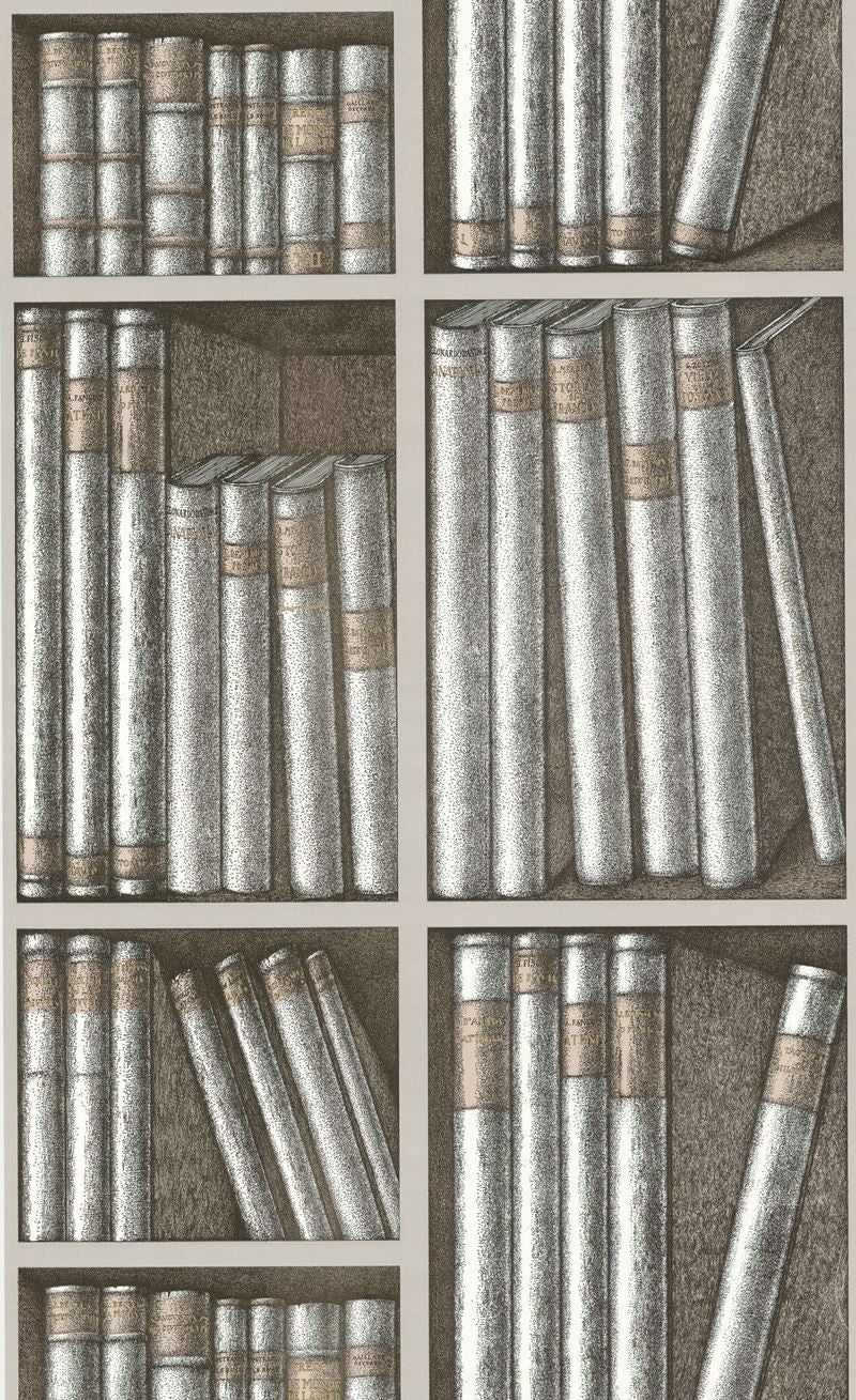 Cole & Son Wallpaper 77/11043.CS Ex Libris Brown