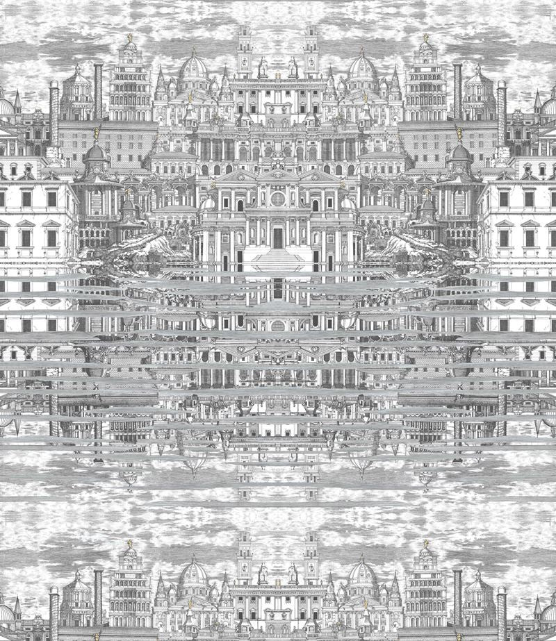 Cole & Son Wallpaper 77/14051.CS Riflesso White