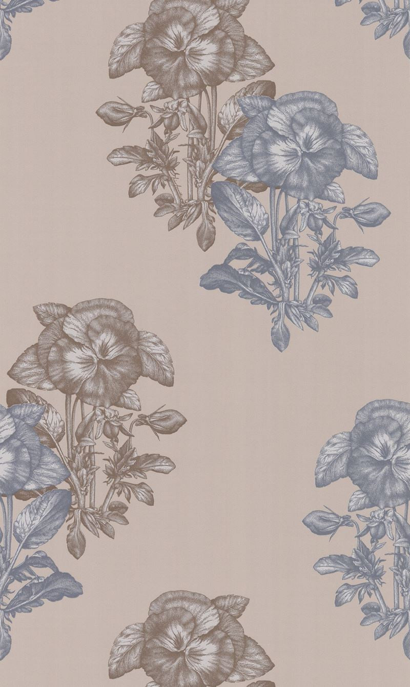 Cole & Son Wallpaper 77/2004.CS Pansee Grey