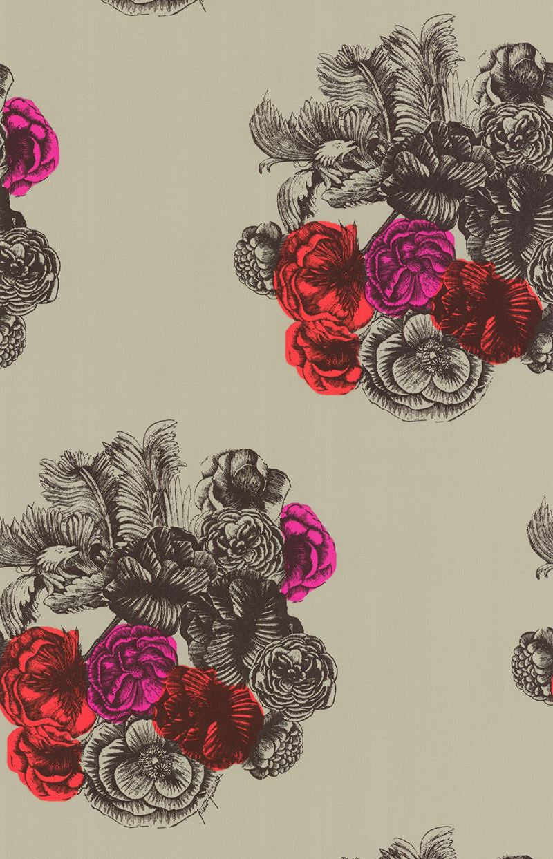 Cole & Son Wallpaper 77/3011.CS Peonie Green