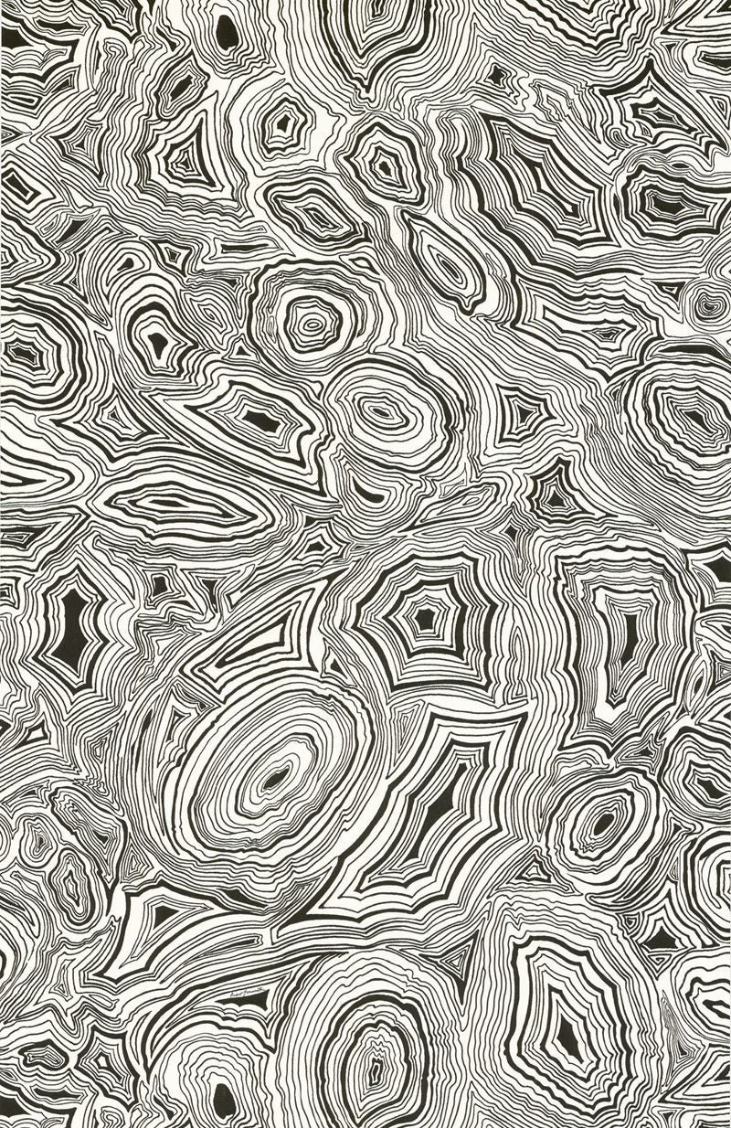 Cole & Son Wallpaper 77/7023.CS Malachite White