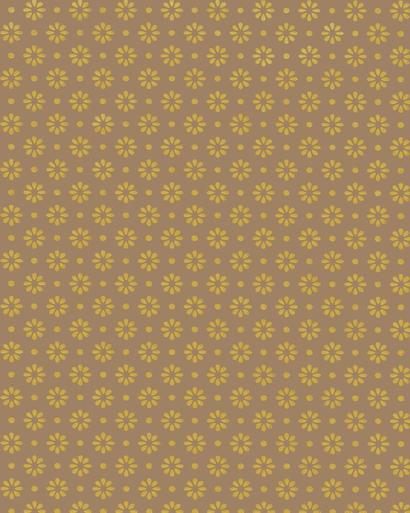 Cole & Son Wallpaper 80/8040.CS Daisy Mocha