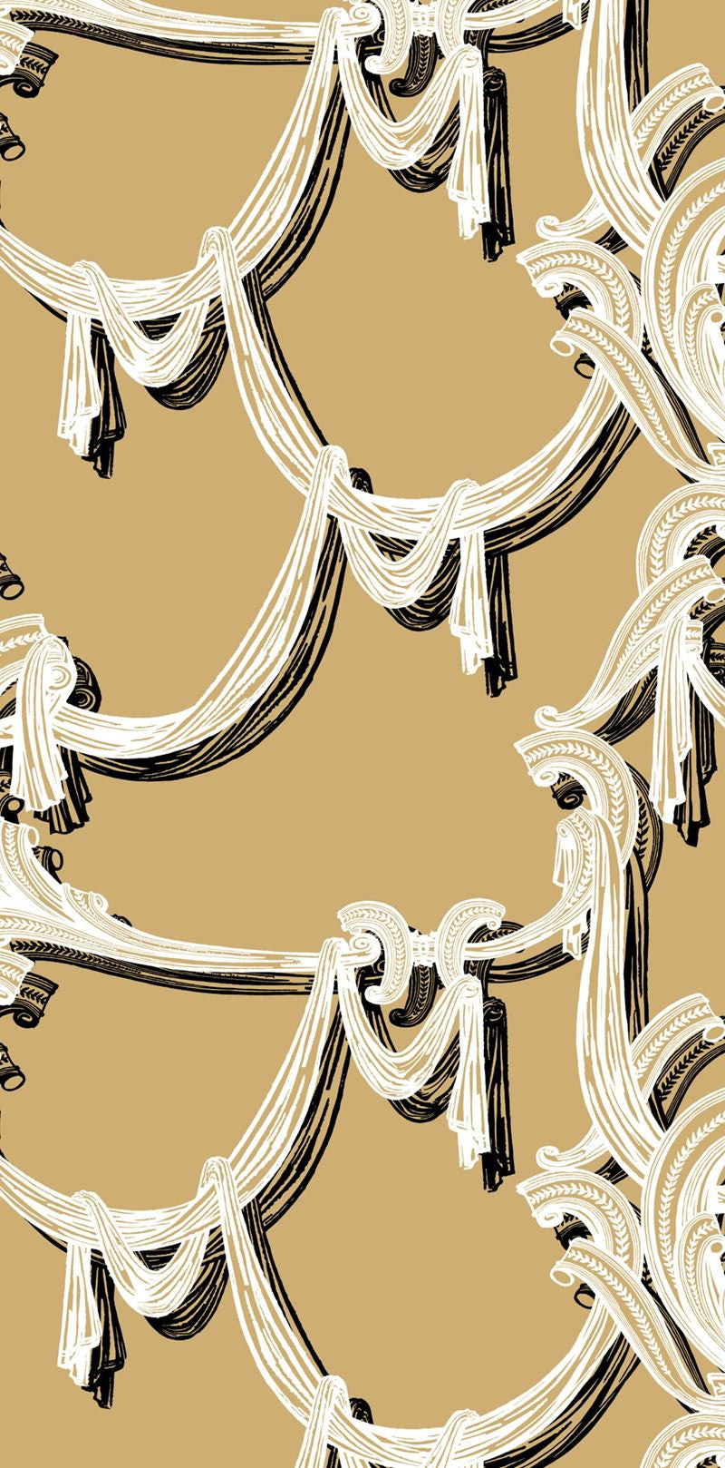 Cole & Son Wallpaper 82/6012.CS Proscenium Gold