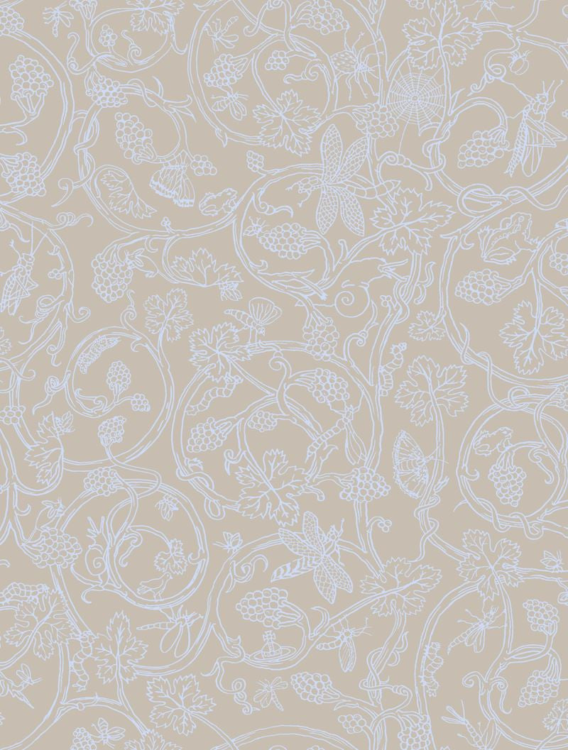 Cole & Son Wallpaper 86/10037.CS Insects Tan