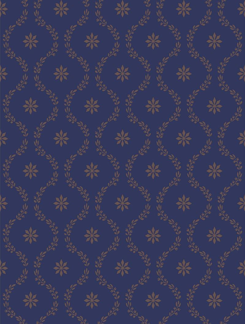 Cole & Son Wallpaper 88/3011.CS Clandon Navy