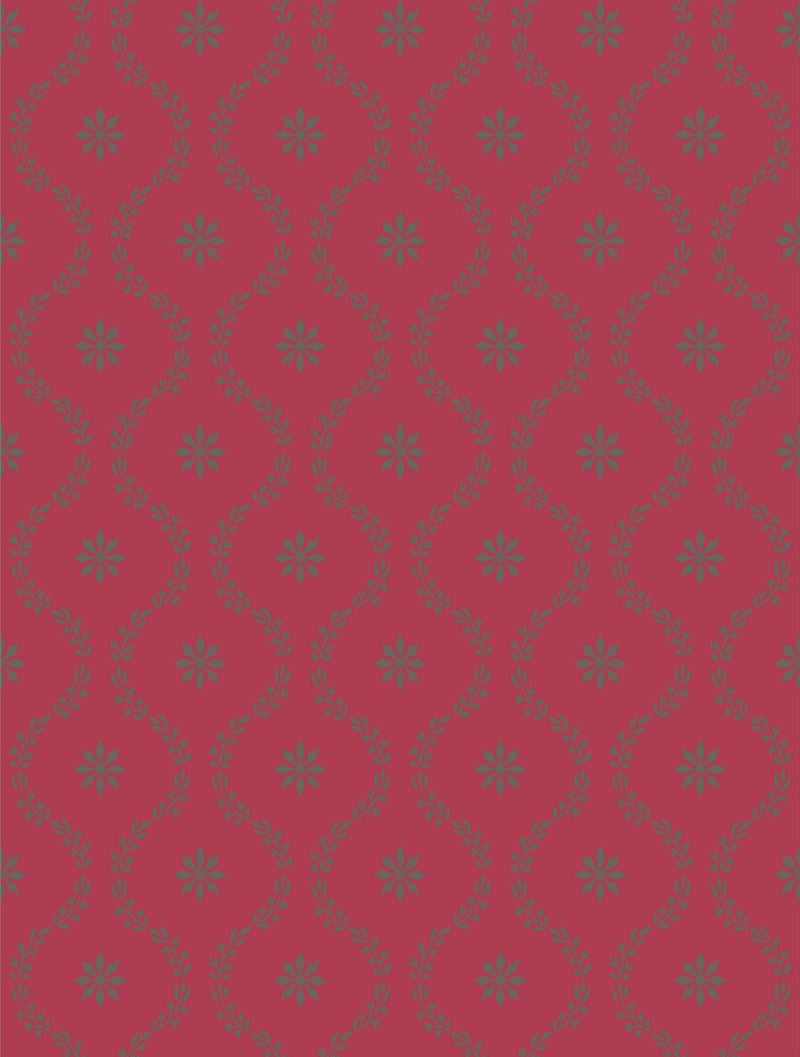 Cole & Son Wallpaper 88/3015.CS Clandon Rouge