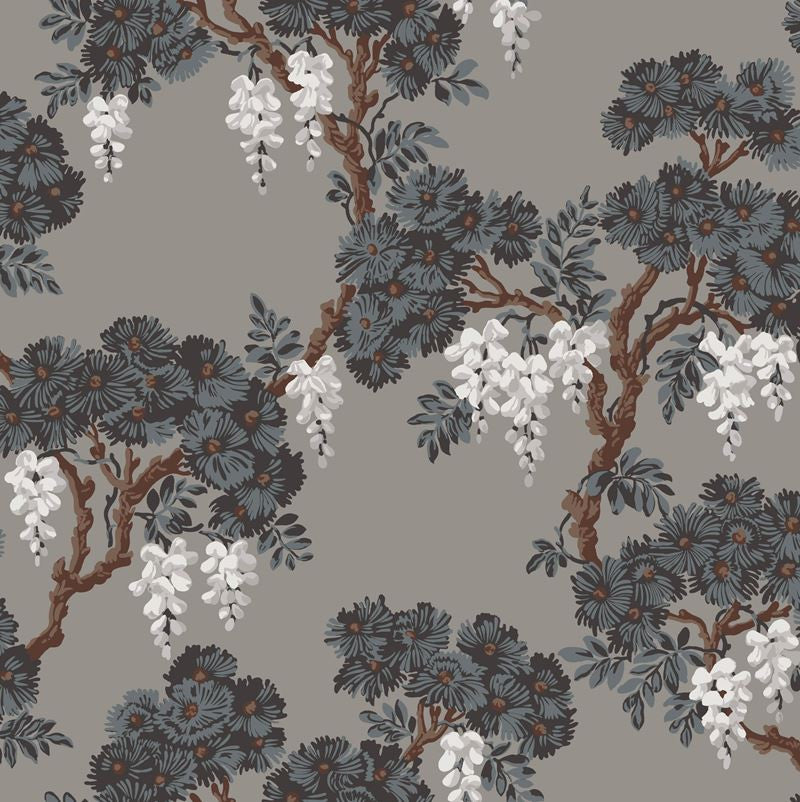 Cole & Son Wallpaper 89/10039.CS Wisteria Taupe