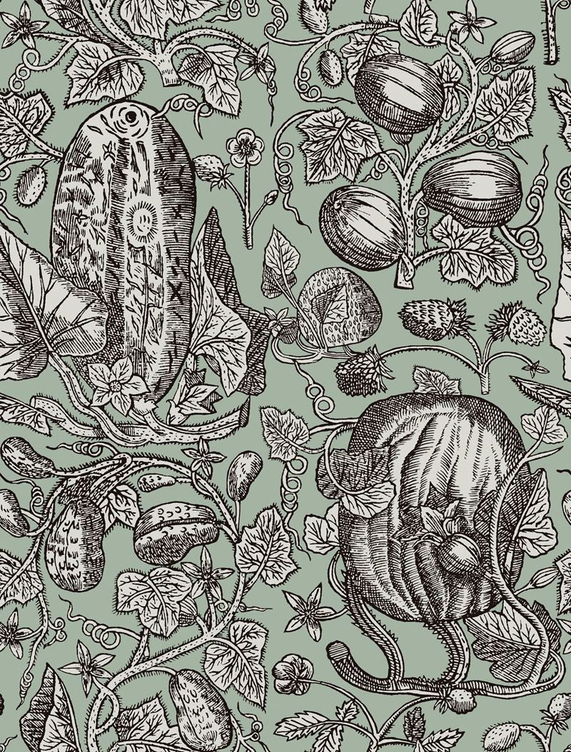 Cole & Son Wallpaper 89/3013.CS Cowcumber Mint