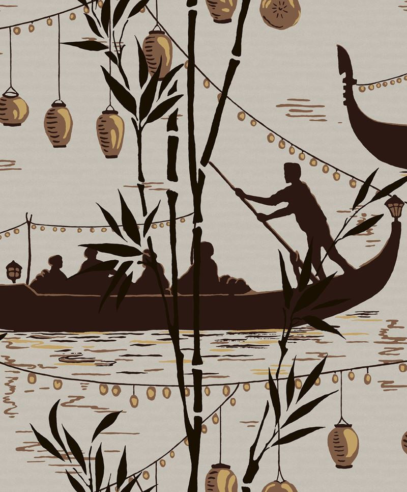 Cole & Son Wallpaper 89/8031.CS Gondola Brown