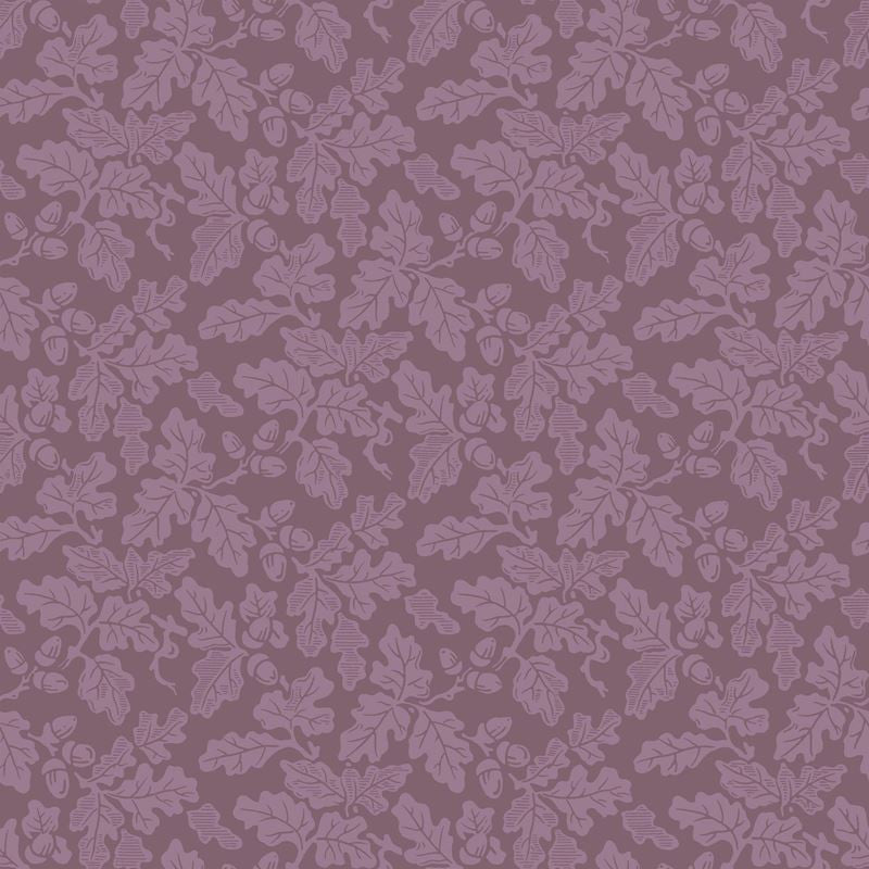 Cole & Son Wallpaper 91/1004.CS Oak Leaf Purple