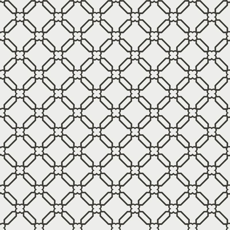 Cole & Son Wallpaper 91/3010.CS Stone Trellis White Black