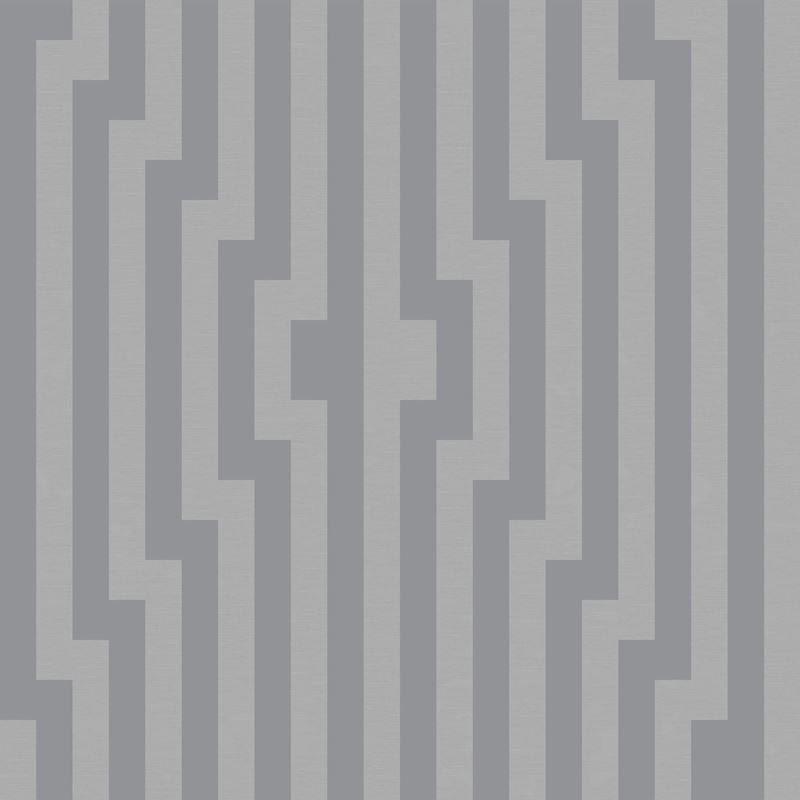 Cole & Son Wallpaper 93/11039.CS Diamond Stripe Silver/Grey