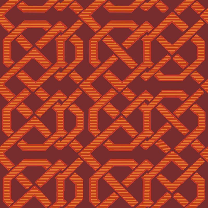 Cole & Son Wallpaper 93/2008.CS Links Red
