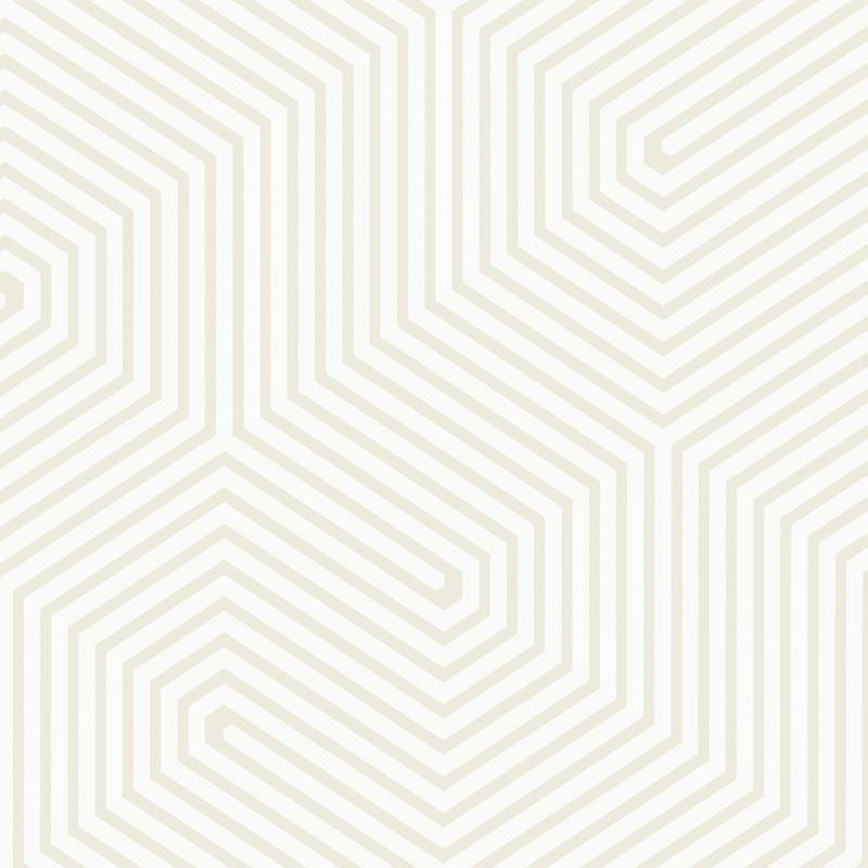 Cole & Son Wallpaper 93/5014.CS Labyrinth White & Beige