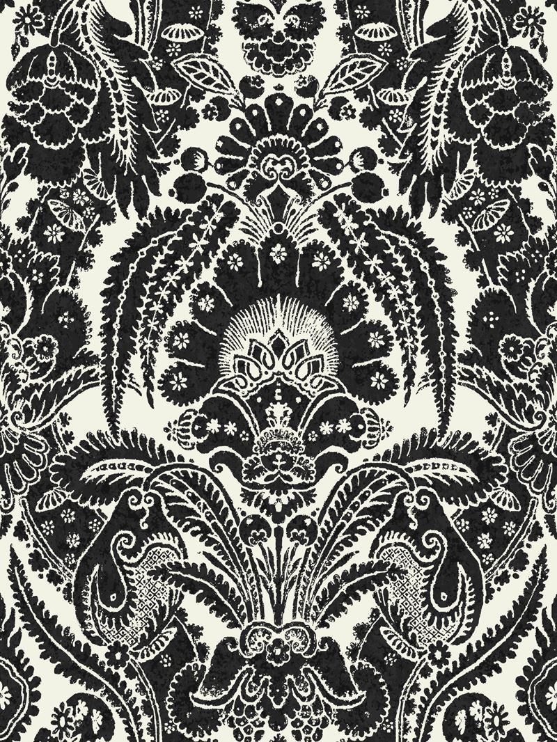 Cole & Son Wallpaper 94/2010.CS Chatterton Black and White