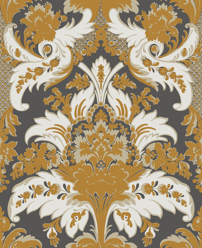 Cole & Son Wallpaper 94/5027.CS Aldwych Black and Gold