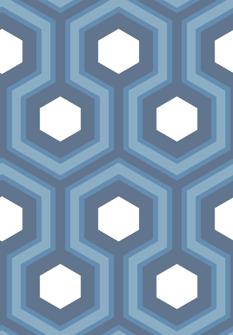 Cole & Son Wallpaper 95/6035.CS Hicks Grand Blue