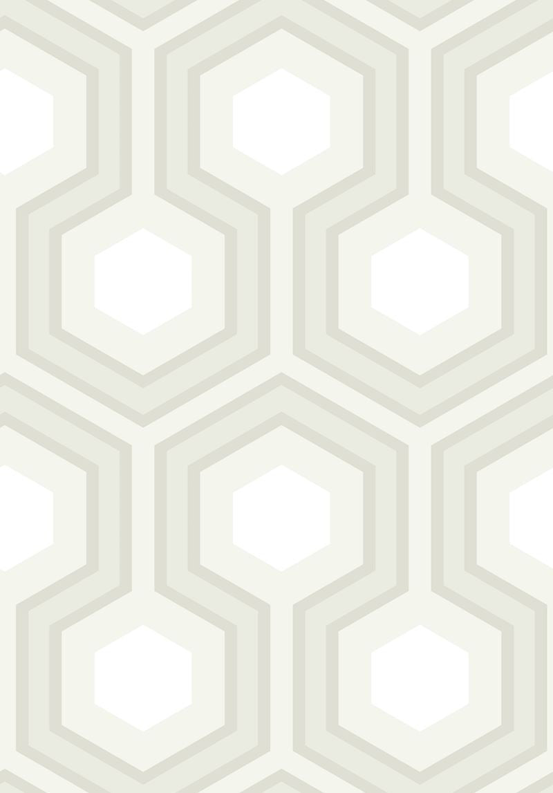 Cole & Son Wallpaper 95/6037.CS Hicks Grand White