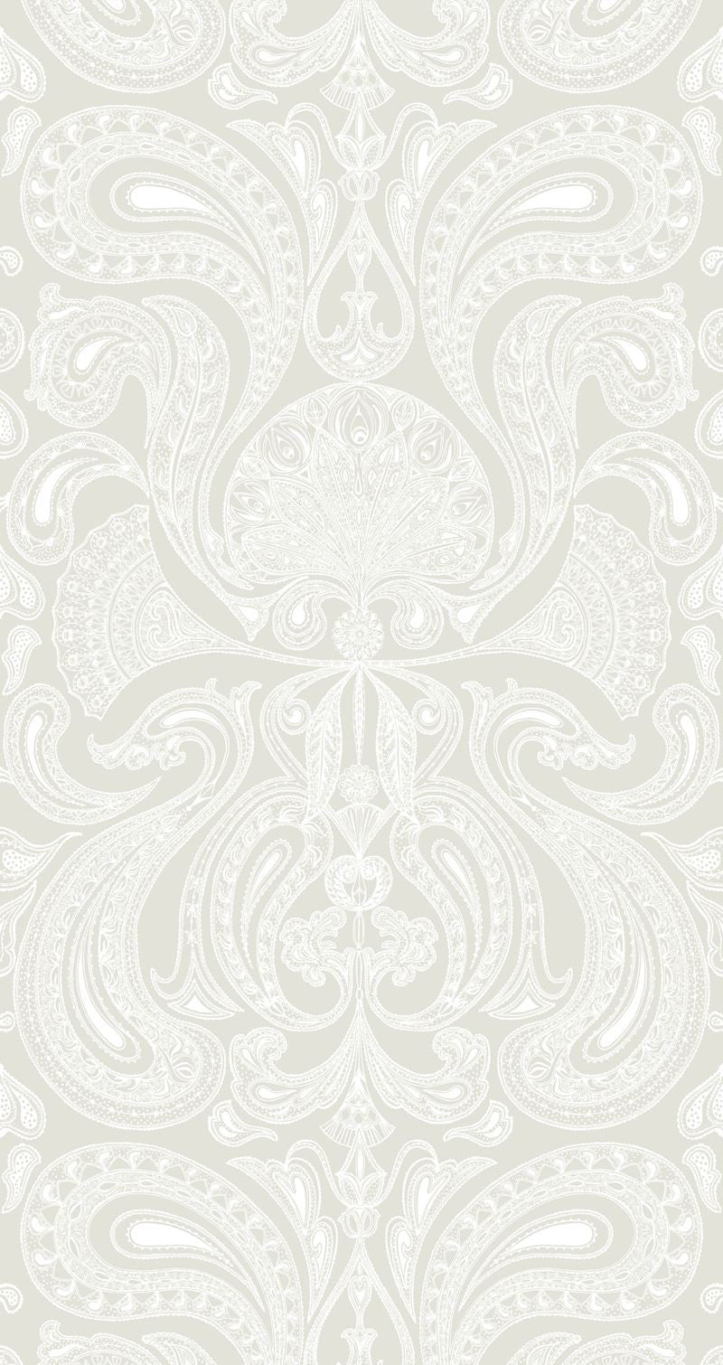 Cole & Son Wallpaper 95/7039.CS Malabar White/Linen