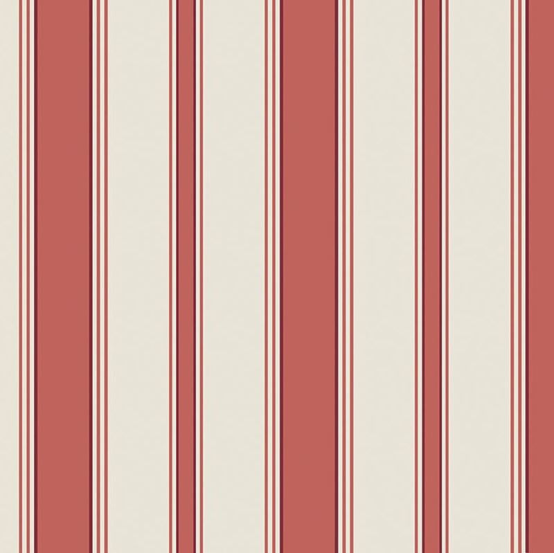Cole & Son Wallpaper 96/1001.CS Cambridge Str Red and Sand