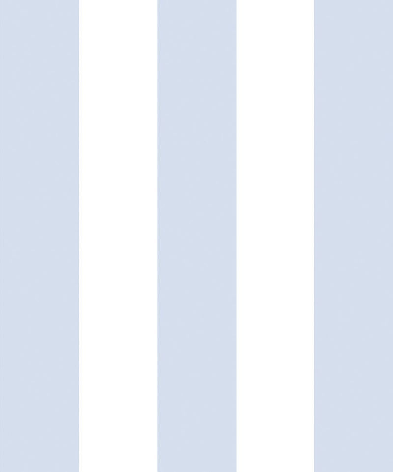 Cole & Son Wallpaper 96/4022.CS Glastonbury Str Pale Bl & Wt