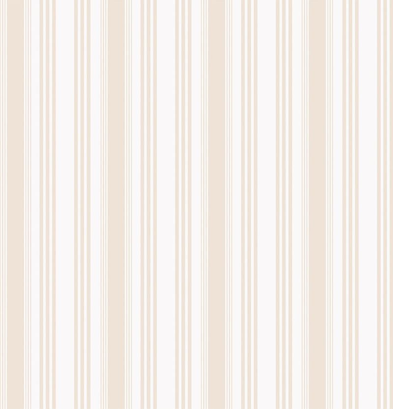 Cole & Son Wallpaper 96/5025.CS Wimbledon Str Parchment/Wt
