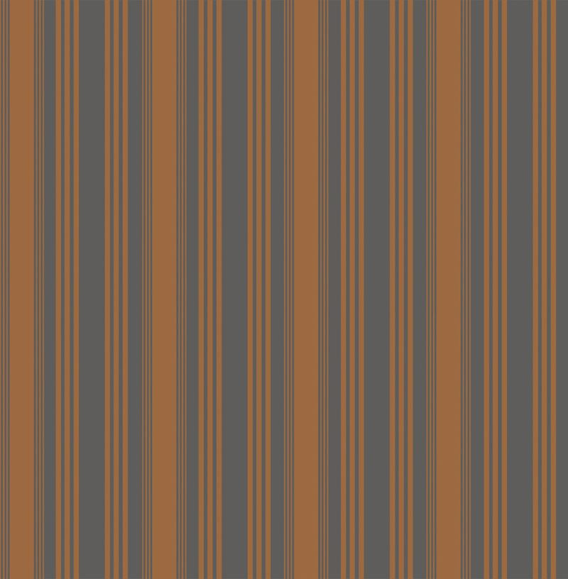 Cole & Son Wallpaper 96/5028.CS Wimbledon Str Slate/Bronze