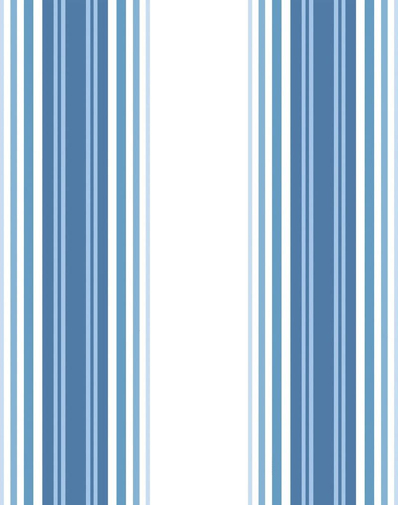 Cole & Son Wallpaper 96/8042.CS Pembrey Str Blue/White
