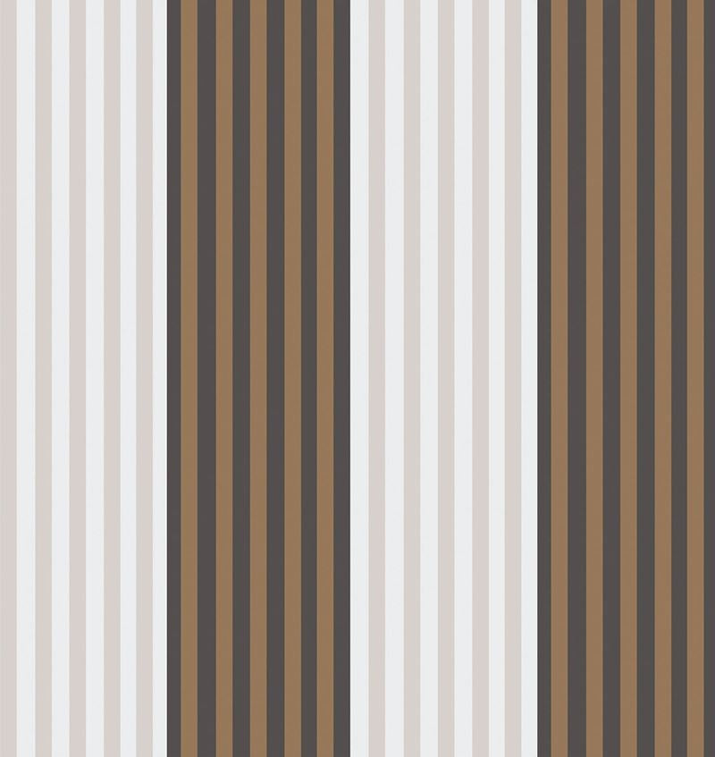 Cole & Son Wallpaper 96/9051.CS Cheltenham Str Blk/Wht/Gld