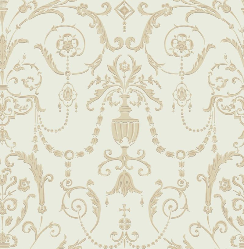 Cole & Son Wallpaper 98/12053.CS Regalia Olive & Gold