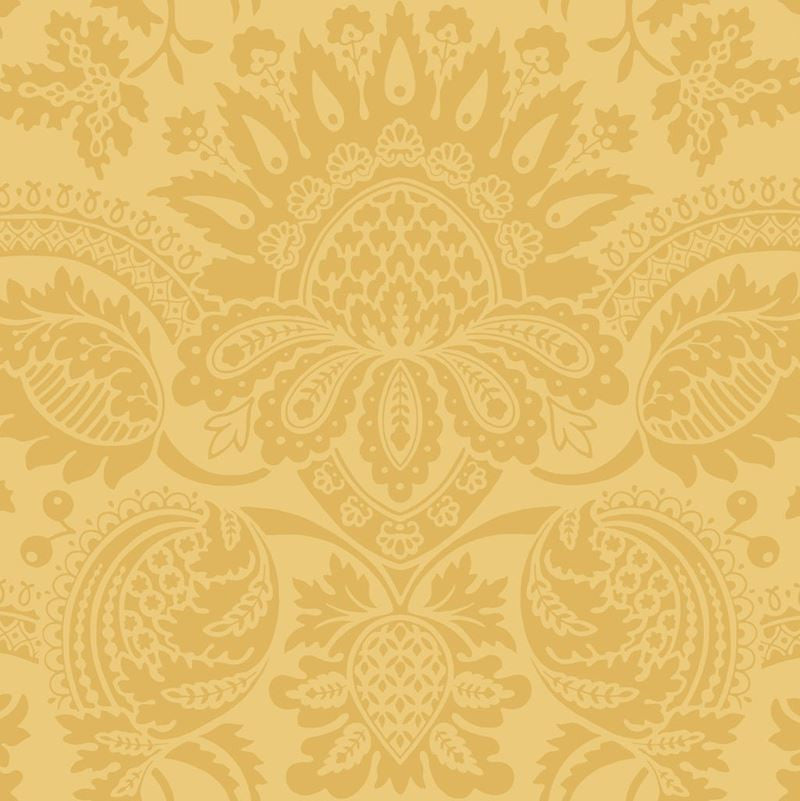 Cole & Son Wallpaper 98/2010.CS Dukes Damask Yellow