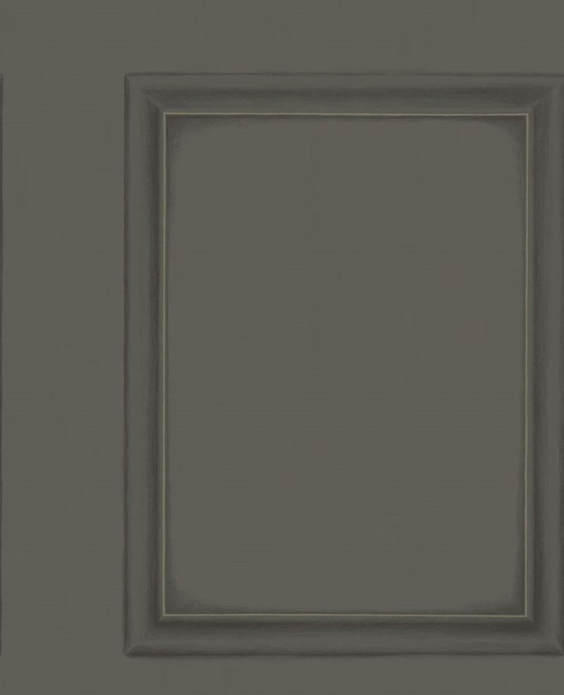 Cole & Son Wallpaper 98/7031.CS Library Panel Charcoal