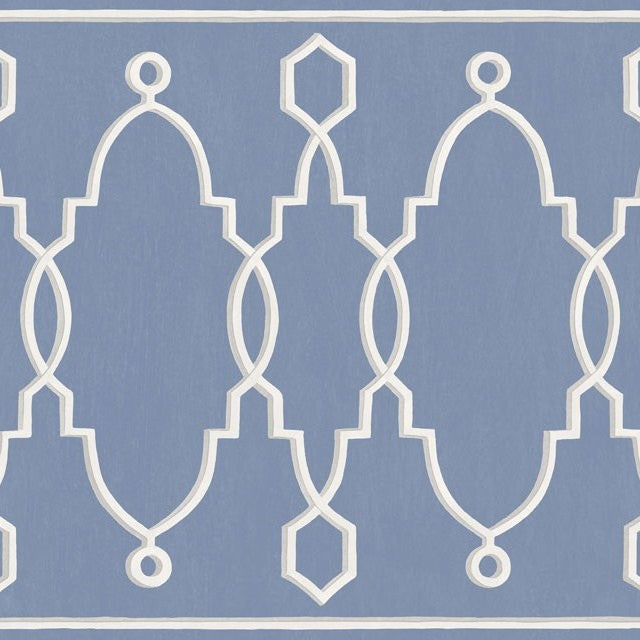 Cole & Son Wallpaper 99/3014.CS Parterre Border Cobalt Blue