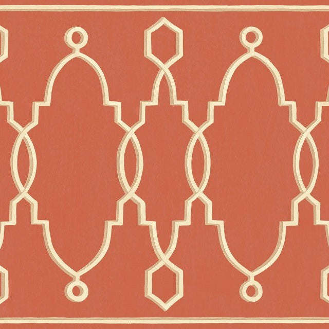 Cole & Son Wallpaper 99/3018.CS Parterre Border Red