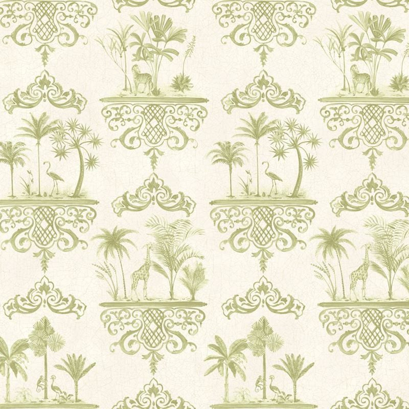 Cole & Son Wallpaper 99/9040.CS Rousseau Old Olive