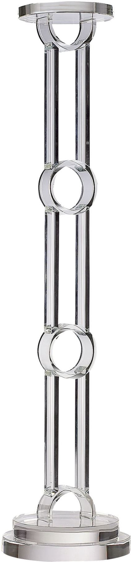 Crystal Circle Candleholder - Lg