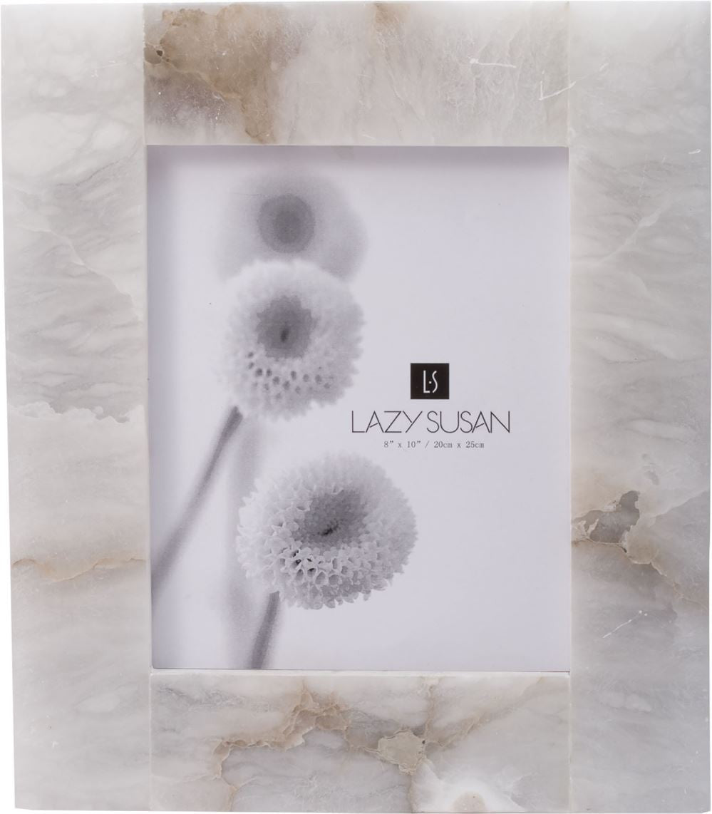 Solid Slab Alabaster Hanging Frame