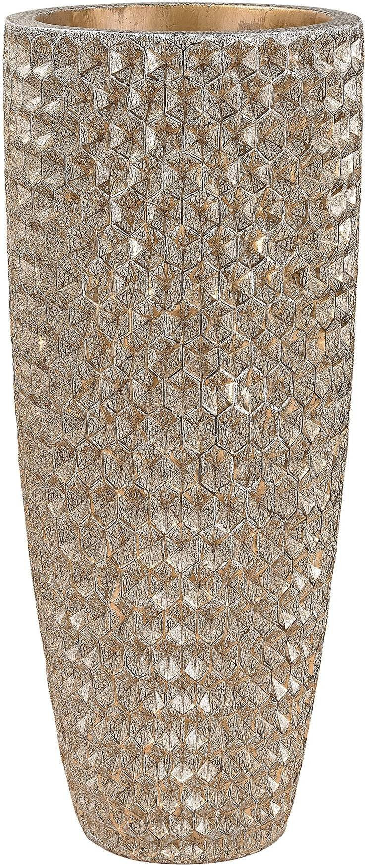 Geometric Textured Vase