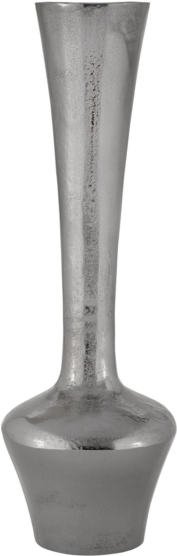 Large Long Neck Aluminum Vase
