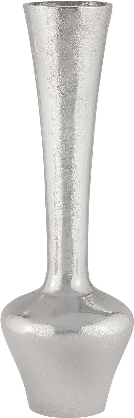 Medium Long Neck Aluminum Vase
